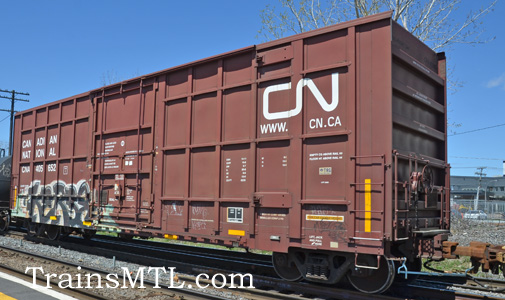 Car/wagon CNA405652 left side / coté gauche